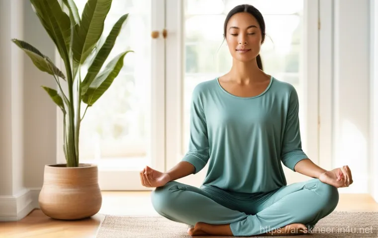 스킨케어 전문가가 추천하는 피부 진정법 - **Prompt 2: Natural Wellness and Freshness**
    "A vibrant scene featuring three diverse women (one...